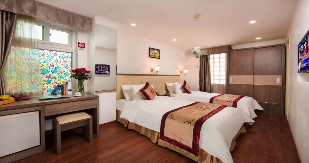 Van Mieu Hotel Hanoi Exterior foto