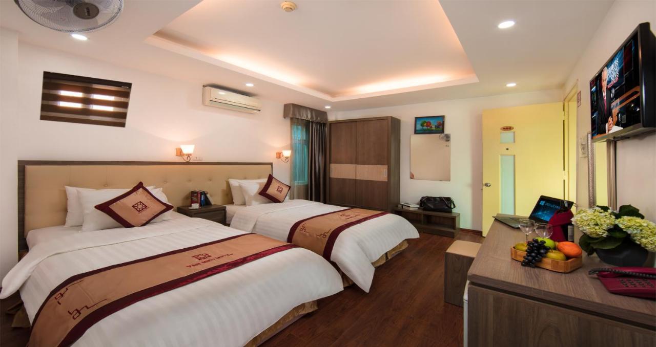 Van Mieu Hotel Hanoi Exterior foto