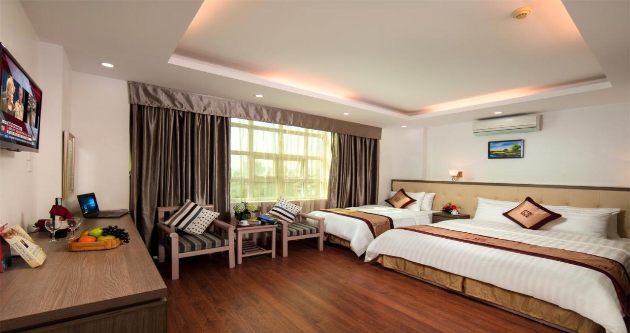Van Mieu Hotel Hanoi Exterior foto